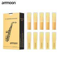 Ammoon 10 Buah/kot Sofon Alto Reeds Sax Tradisional ลิ้นที่แข็งแรงทนทาน2.5/ 3.0