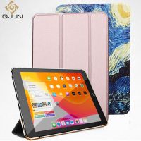 （Hoshi electron）กรณีสำหรับ iPad 5 6 9.7 39; 39; 2017A1822 A1893Trifold กรณี PUFullAuto Wake สำหรับ Ipad 5th 6th Gen