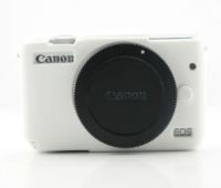 ซิลิโคนยางกันกระแทก กันฝุ่น CAMERA CASE SILICONE CANON M10 WHITE ขาว