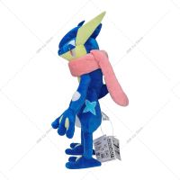 ตุ๊กตาโปเกมอนขนาด33ซม. Greninja นุ่มยัดไส้ของเล่นอะนิเมะสัตว์ Pocket Monster Kado Ulang Tahun ของเล่นสำหรับเด็กตุ๊กตานุ่มยัดไส้