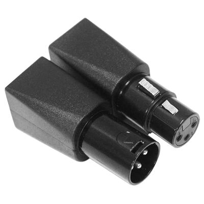 DMX to RJ45 Connector RJ45 Ethernet to 3 Pin XLR DMX Female &amp; Male Adapter Sets (3PIN 1Pair)