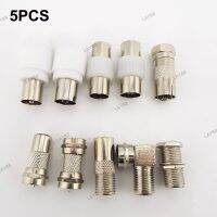 TV RF F Type Female Male Plug Adapter Connector Socket to RF Coax Adapter Terminal Converter Video For Aerial CCTV YB8TH