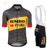 2022 Jumbo Visma Mountain Bike Clothing Men Bicycle Jersey Bib Maillot Ciclismo Hombre Summer Outdoor Sports Cycling Clothings