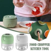 【CW】 100/250ml USB Electric Garlic Masher Press Tools Grinder Meat Vegetable Mincer Food F6H1