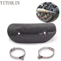 Muffler Heat Shield Exhaust Motorcycle Accessories Pit Bike For MV AGUSTA BRUTALE 910R BRUTALE 675 BRUTALE 910 BMW F850GS K1200S