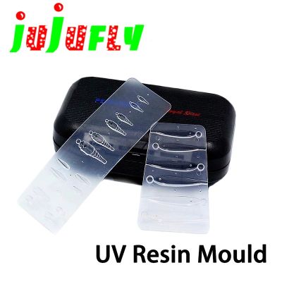 【CW】 New developed fly tying UV resin moulds new concept tools nymph body minnow fish mould