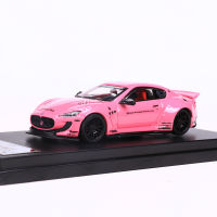 HKM 1:64 Maserati GT รุ่นรถ LB กว้าง Gran Turismo GT Diecast คอลเลกชันจำลองรถยนต์รุ่น