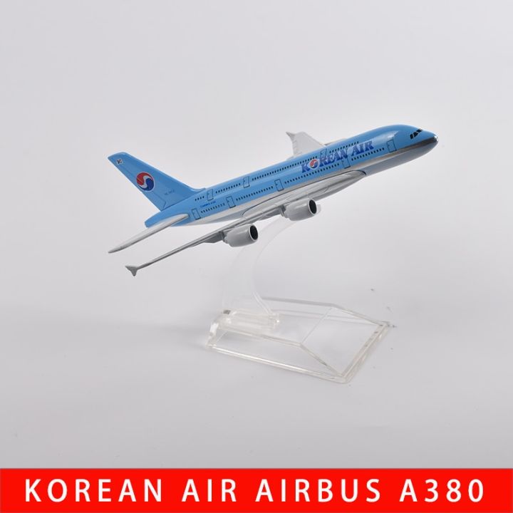 jason-tutu-กระเป๋าเครื่องบินขนาด16ซม-จากเกาหลีโมเดล380โมเดลเครื่องบินเครื่องบินโลหะหล่อจากเครื่องบิน1-400