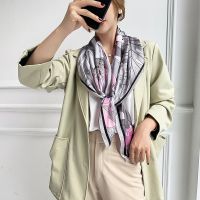 YUNBOBO Fashion Scarf 90x90cm Square Scarf Printed Scarf women Lady Shawl