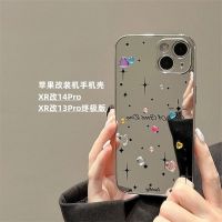 iphone case Apple xr modified 13Pro กระจกแต่งหน้ารุ่น Ultimate รวมทุกอย่าง iPhonexr modified 14Pro modified mobile phone case