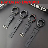 สายนาฬิกาสำหรับ Casio DW6900ขอบเคสสำหรับ G Shock DW-6900 DW-6900SN-1 DW-6900LS-2สายรัดข้อมือ GLX-6900GB GLS