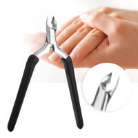 สแตนเลส Cuticle Nipper ตัดหนังกำพร้า Remover เครื่องมือทำเล็บมือ