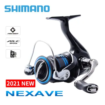 2022 NEW SHIMANO SAHARA Spinning Fishing Reel 3+1/4+1BB Gear Ratio