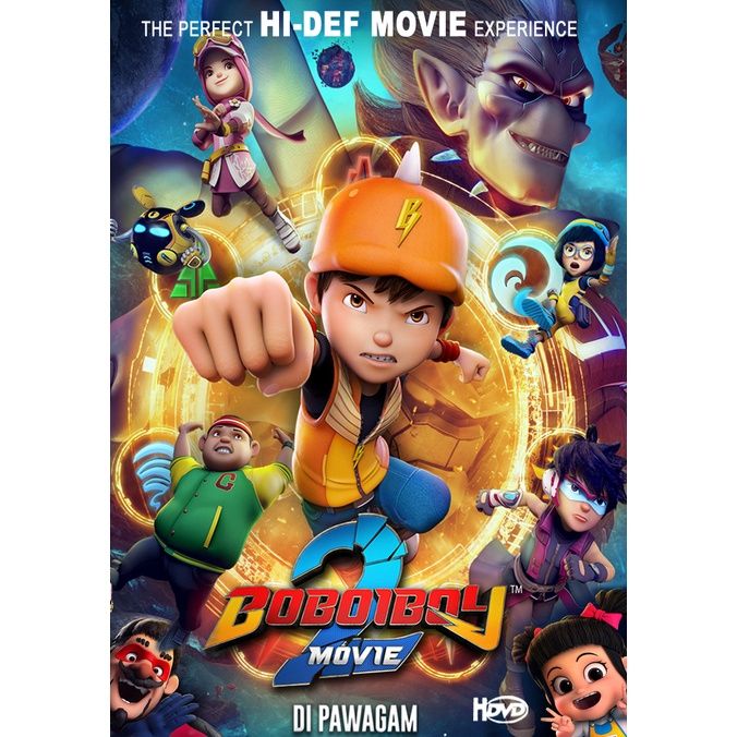 DVD BoBoiBoy The Movie 2 Cartoon Movie -v9266 | Lazada