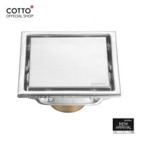 COTTO ตะแกรงน้ำทิ้ง รุ่น CT6403Z2P(HM) STAINLESS FLOOR DRAIN