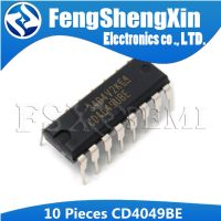 10pcs/lot CD4049UBE DIP-16 CD4049 CD4049BE CD4049BD CMOS HEX BUFFERS/CONVERTERS