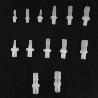 ❀ 5Pcs/Pack M6 M8 M10 M12 Male Thread To 4mm-12mm Plastic Straight Barb Pipe Connector Fitting