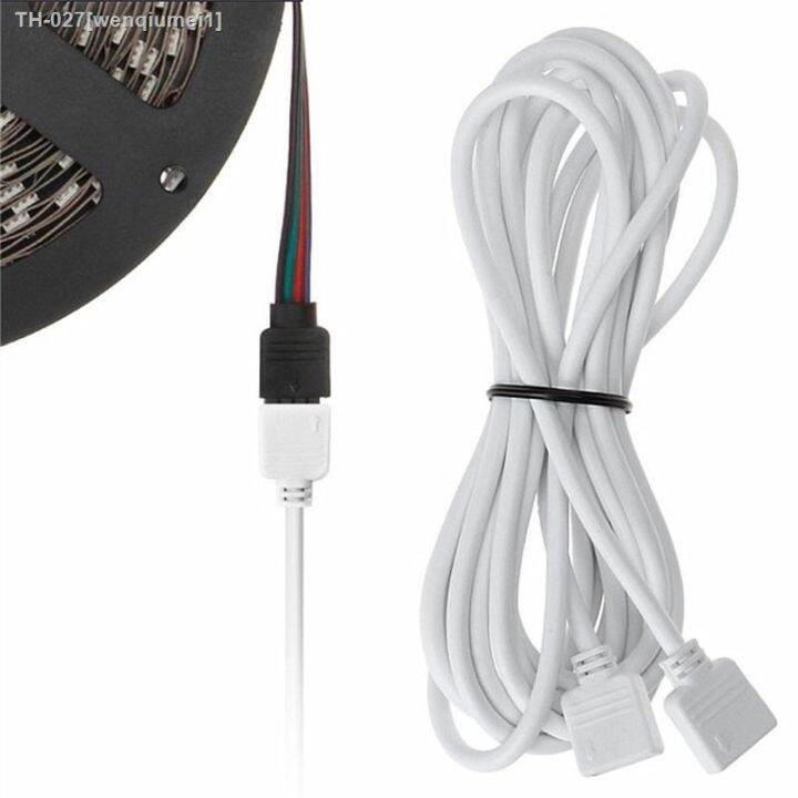 strip-accessories-connector-led-rgb-strips-extension-cable-wire-connector-with-4-pin-connector-for-3528-5050-rgb-led-strips