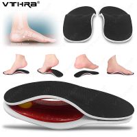 EVA Flatfoot Orthotic Insole Arch Support Gel Orthopedic Inserts Ease The Pressure Damping Cushions Padding Insole for Man Women