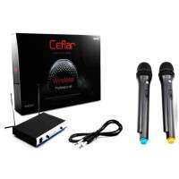 Ceflar MicroPhone CM-002 ไมค์ไร้สาย/ไมค์ลอยคู่ Ceflar Wireless CM-002 Microphone