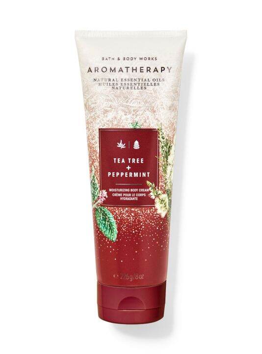 🌱🌿🌈🌊Bath & Body Works รุ่น Aromatherapy แบบ Body Cream กลิ่น Tea Tea