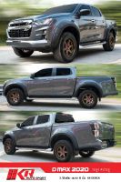 คิ้วล้อ 6นิ้ว สีดำด้าน ซ้ายและขวา จำนวน 6ชิ้น ISUZU D-max Dmax ดีแม็ก ดีแม็ค 4ประตู ปี 2020 ตัวสูง Fender Flares 6"