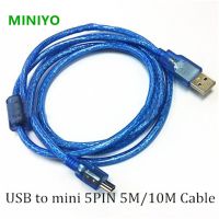 Usb 2.0 Mini 5M/10M Usb สำหรับชาย5pin เครื่องชาร์จยูเอสบีซิงค์สายสายต่อพ่วง