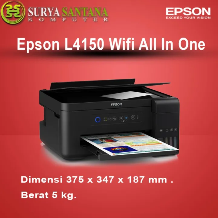 Epson L4150 Wi Fi All In One Ink Tank Printer Lazada Indonesia 6800
