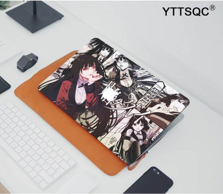 jabami-yumeko-ญี่ปุ่นอะนิเมะเคสสำหรับ-macbook-m2อากาศ-m1-pro-13-14-16-mac-เปลือกแข็งเรตินา-a2681-a2337แล็ปท็อป-a2338