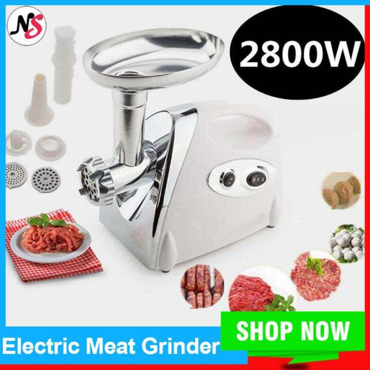 MGB120 Electric Meat Grinder Sausage Maker & Mincer 2800W MGB120