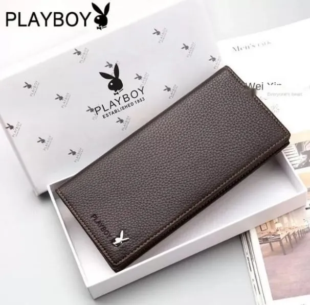 PLAYBOY Long Wallet ICON Camel Leather Dompet | Lazada