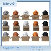 รูปสัตว์ในสวนกลางแจ้ง HLIIRVCV0 5ชิ้น/เซ็ตรูปปั้นสุนัขเสื้อสุนัขรูปหมีบ้านกระถางดอกไม้ของตกแต่งภูมิทัศน์ขนาดเล็กตุ๊กตา Stitch