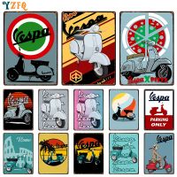 【YZFQ 】 Vintage Tin Sign Motorcycle Pub Bar Plaque Poster Retro Garage Room Man Cave Metal Wall Art DU-11764B