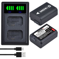 ZZOOI NP FW50 NP-FW50 Battery and Charger for Sony ILCE-5100 ILCE-6500 6400 6300 6000 ILCE-7 7R 7S 7M2 a33 a35 a55 a3000 DSC-RX10 10M4