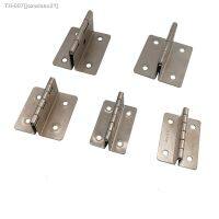 ☂℗ 2PCS Vintage Furniture Cabinet Foldable Door Hardware Mute Double Bifold Hinge