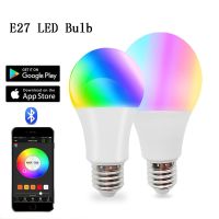 （SPOT EXPRESS）❤สต็อกพร้อม❤️ E27（SPOT EXPRESS）ดักแมลงอัจฉริยะหรี่แสงได้ไฟ Led RGB บลูทูธ5W 10W 15W RGBW RGBWW หลอดไฟเปลี่ยนสีได้ในบ้าน