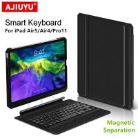 AJIUYU Smart Keyboard For iPad Air 5th 4th 10.9 Inch Air4 Air5 Pro11 2018 ipad 9.7 2017 Air 3 2 10.5 Magic Magnetic Cover Case Cases Covers