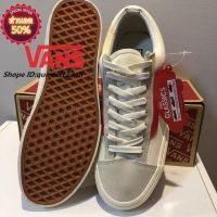 [ ใส่โค้ดNEWPRGลด200฿][ส่งฟรี+กล่อง]Vans Old Skool Style36 Marshmallow USA :สีขาวแถบแดง