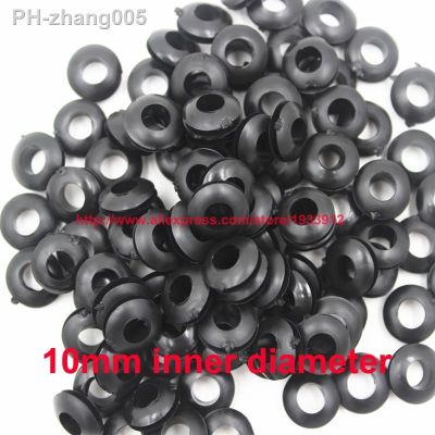 10mm inner diameter rubber wiring hole plug cable seal grommet ring wire gasket