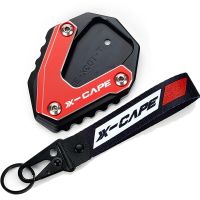 For Moto Morini X-Cape 650 650X 2022 2023 Motorcycle Accessories Key Chain CNC Side Stand Foot Enlarger Kickstand Pad XCape 650