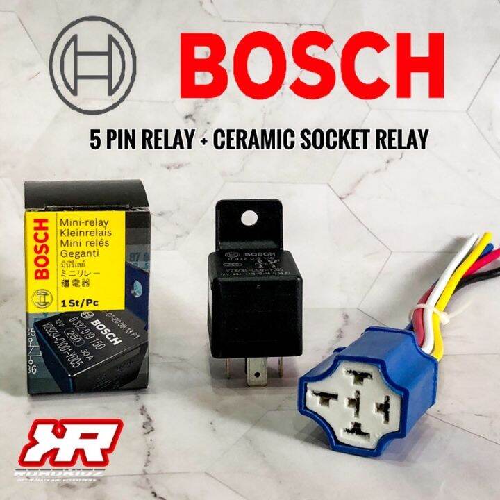 ORIGINAL BOSCH RELAY 12V SOCKET RELAY Lazada PH