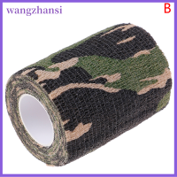 wangzhansi พรางกลางแจ้งกีฬา self adhesive ผ้าพันแผลเทปพันผ้าพันแผล