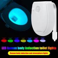 【YD】 7 Color PIR Sensor Toilet Night Backlight Bowl Luminaria Lamp Supply