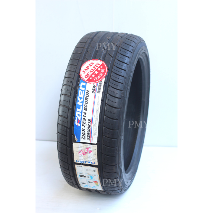 235-40r18-ยี่ห้อ-falken-รุ่น-ziex-ze914-ecorun-ล็อตผลิตปี22-ราคาต่อ1เส้น-มาตรฐานจากญี่ปุ่น-นุ่มเงียบ-ใหม่แท้100-พิเศษสุดๆ