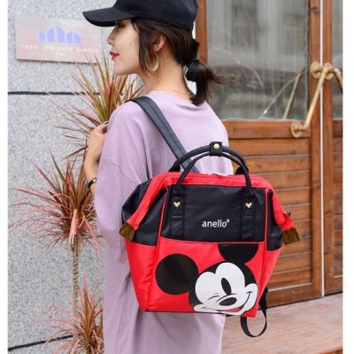 COD Fashion Cartoon Animal Print Multifunctional Printed Mickey ackpack Oxford Cloth Backpack