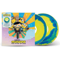 แผ่นเสียง Minions: The Rise Of Gru  Limited Edition, Yellow and Blue Swirl มือหนึ่ง ซีล