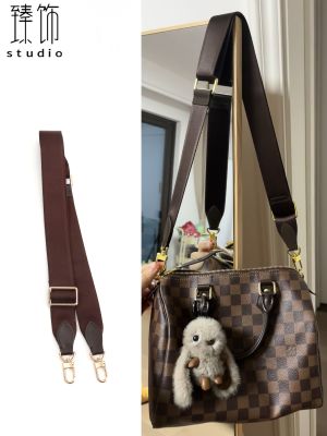 ✘▤☬ Suitable lv speedy25 innovation presbyopic canvas width adjustable inclined shoulder bag with shoulder strap to replace the chain accessories