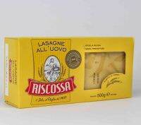 Lasagne sheets with egg 500g - Riscossa