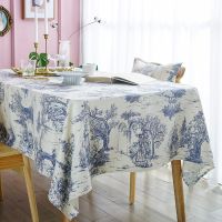 Tablecloth for Table Tapete Nordic Retro Canvas Table Cover Picnic Blanket Home Decoration Accessories Nappe De Table Manteles