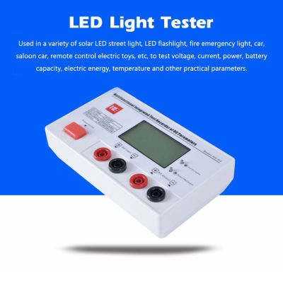 Multifunctional L-ED Light Tester พารามิเตอร์บันทึกภาพขนาดใหญ่หน้าจอ Backlight แรงดันไฟฟ้าเครื่องวัดกระแสไฟ